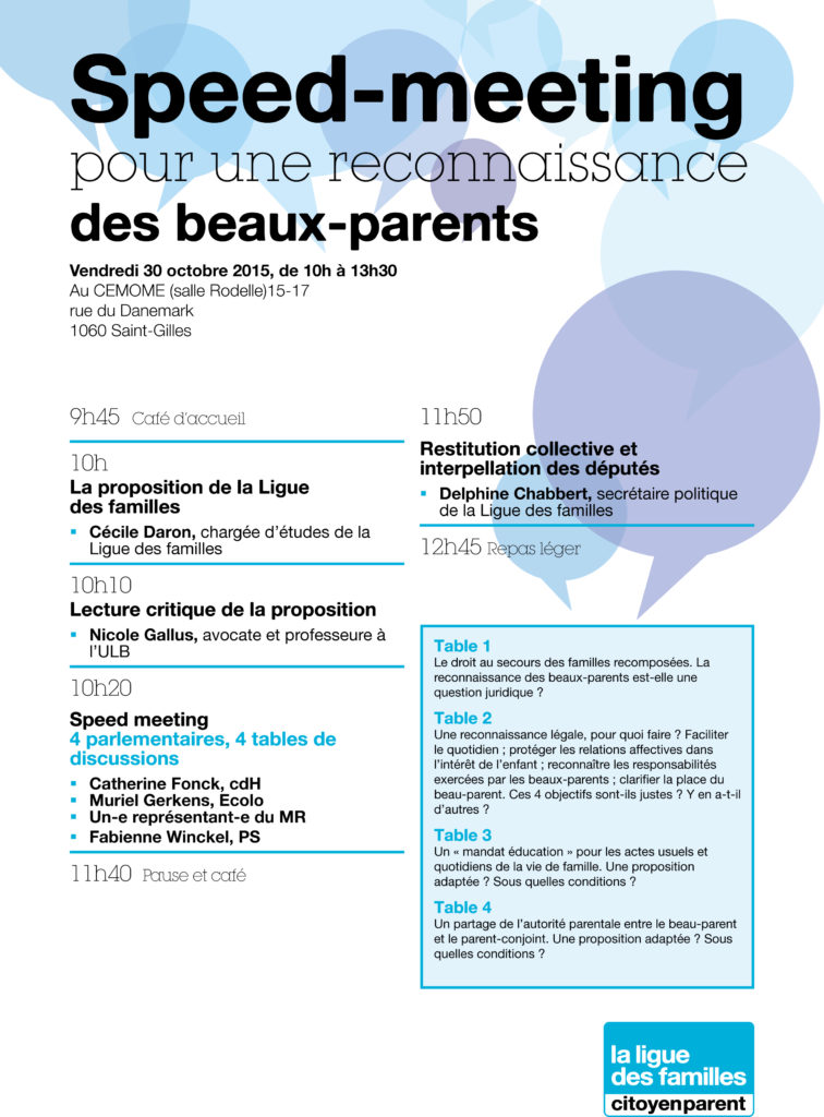2015-10-30 Speed meeting beaux-parents affiche&prog