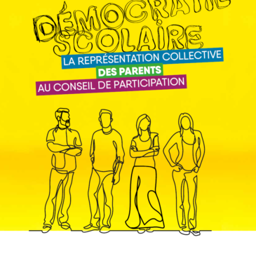 Démocratie scolaire – La représentation collective des parents au conseil de participation